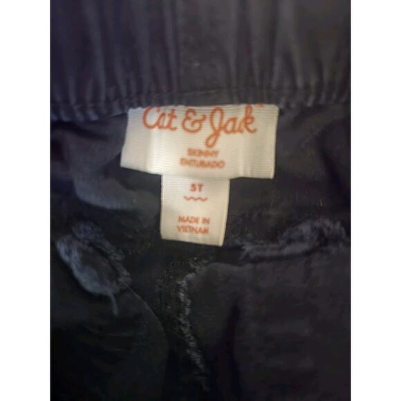Cat & Jack Jogger Pants Boys Size 5t Distressed Gray - Picture 4 of 5